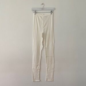 Vermont Country Store Long Johns Ribbed Knit Legging 100% Cotton